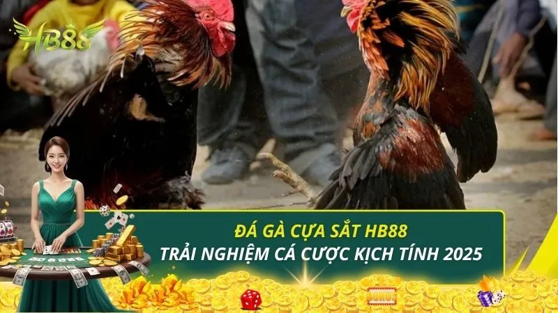 Đá Gà Cựa Sắt HB88 - Trải Nghiệm Cá Cược Kịch Tính 2025